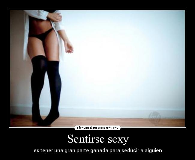 Sentirse sexy -