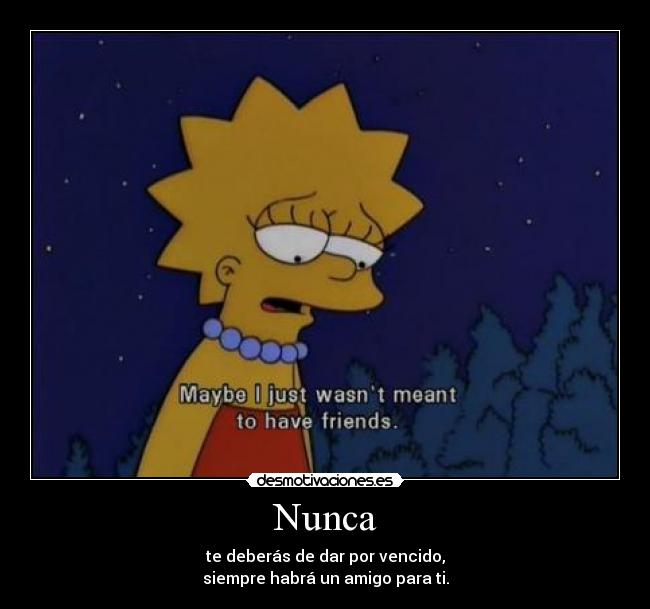 carteles lauritadesmotivada los simpsons desmotivaciones