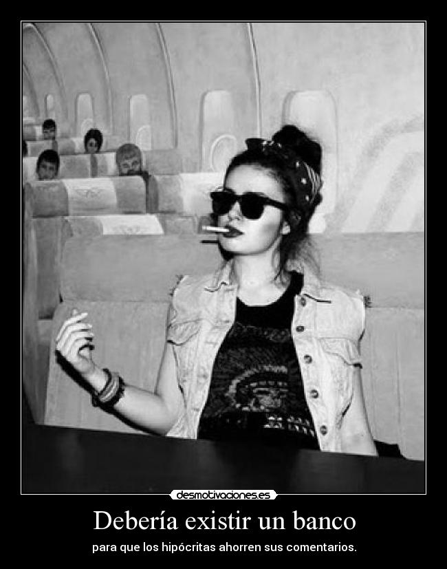 Debería existir un banco - 