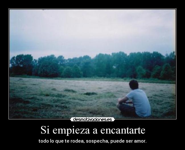 Si empieza a encantarte -