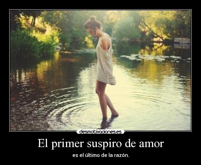 El primer suspiro de amor -