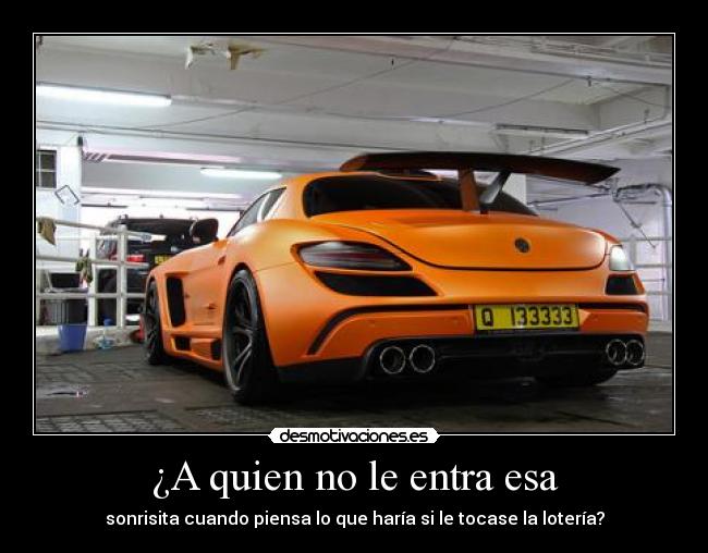 ¿A quien no le entra esa - sonrisita cuando piensa lo que haría si le tocase la lotería?