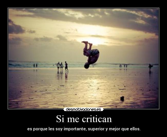 Si me critican - 