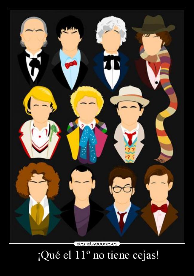 ¡Qué el 11º no tiene cejas! -
