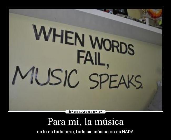 carteles musica musica desmotivaciones