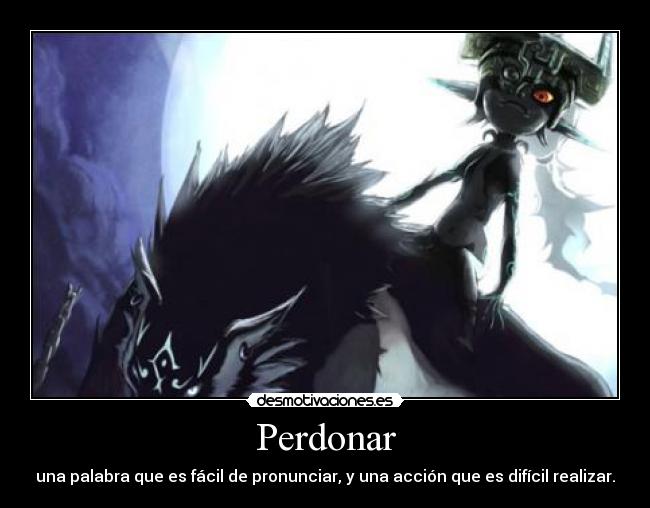 Perdonar - una palabra que es fácil de pronunciar, y una acción que es difícil realizar.