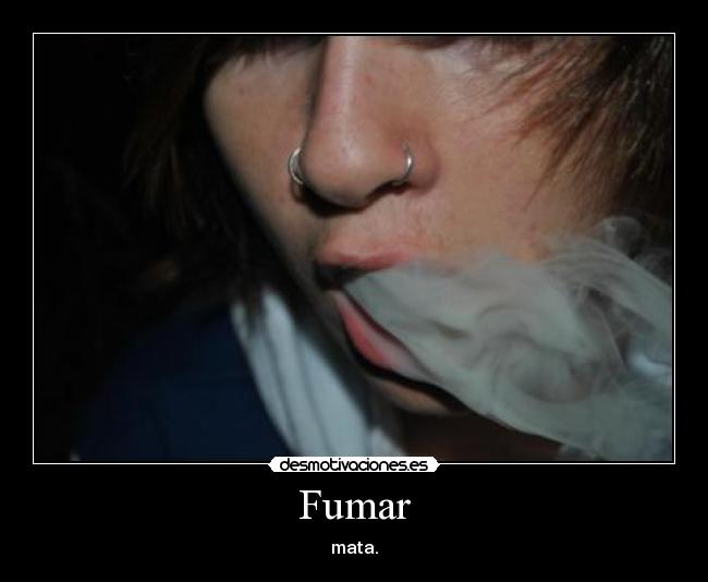 Fumar - mata.