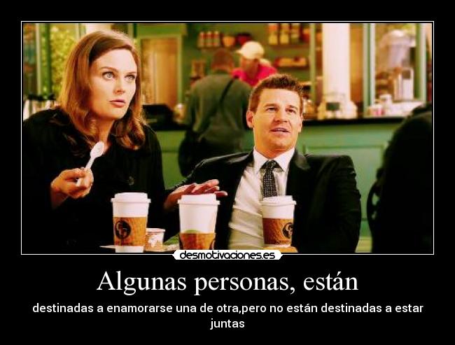 Algunas personas, están -