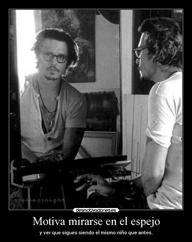 Motiva mirarse en el espejo - 