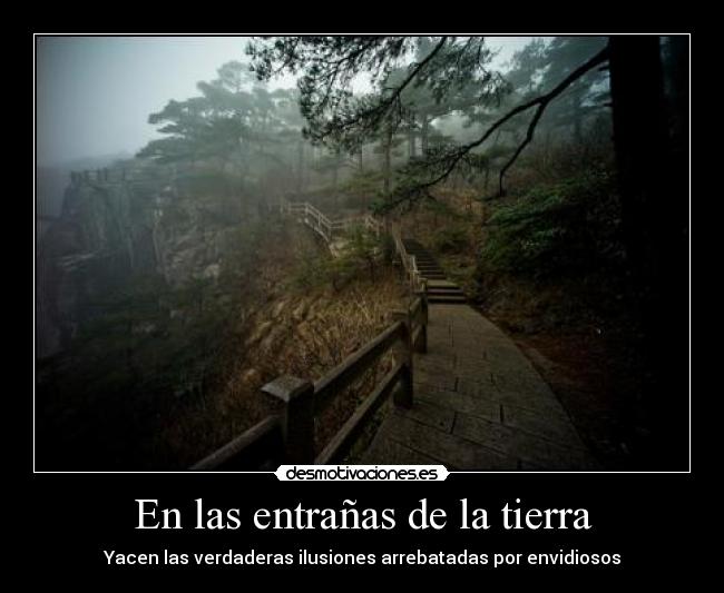 En las entrañas de la tierra -