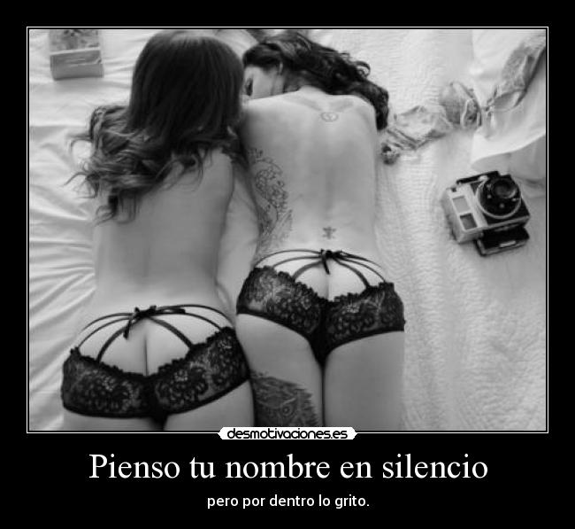 Pienso tu nombre en silencio - 