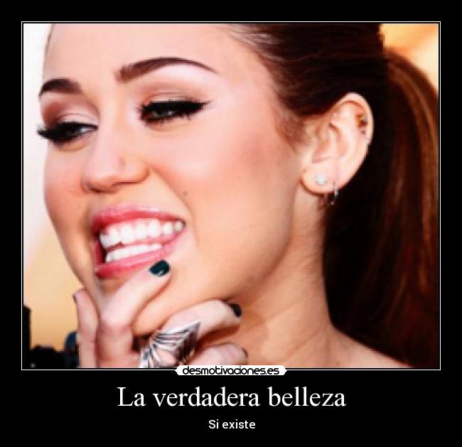 La verdadera belleza - Si existe