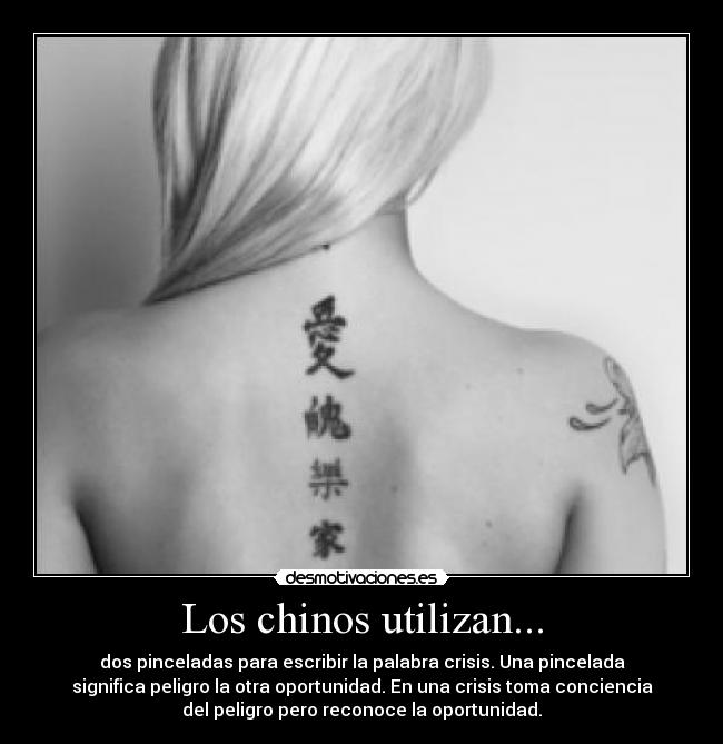 Los chinos utilizan... - 