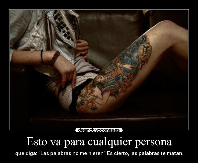 Esto va para cualquier persona - 