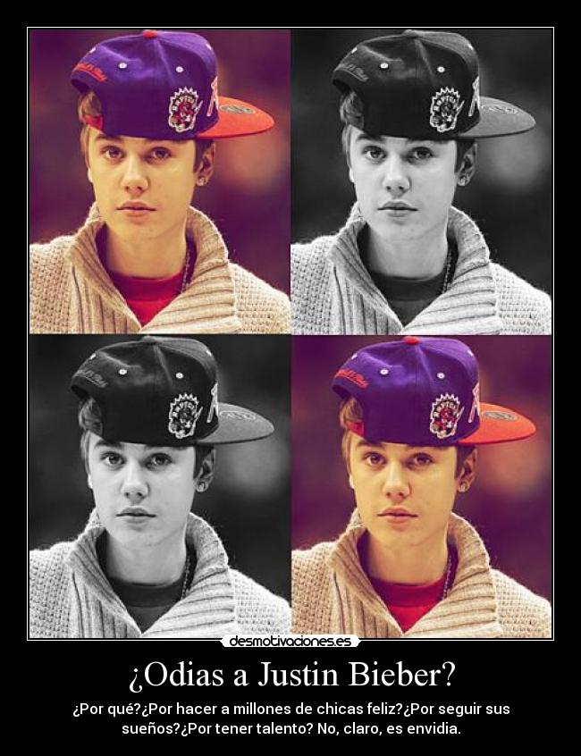 ¿Odias a Justin Bieber? -