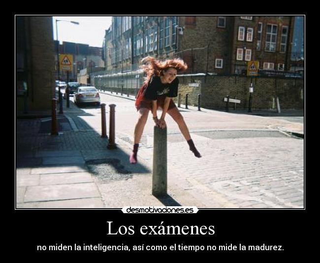 Los exámenes - 