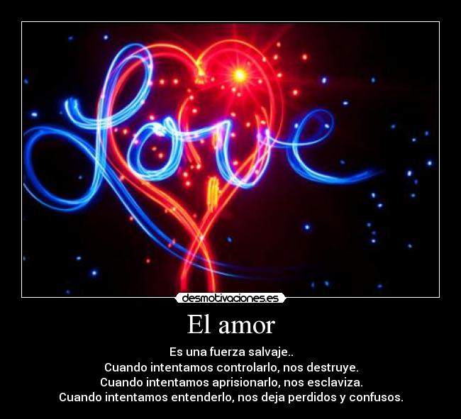 El amor -