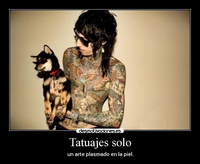 carteles tatuajes arte desmotivaciones