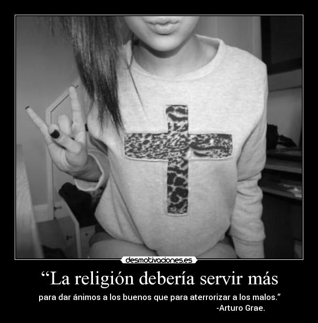 carteles religion religion arturo desmotivaciones