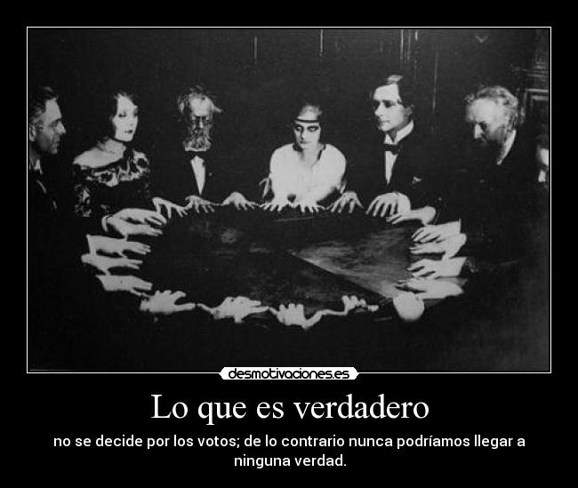 Lo que es verdadero -