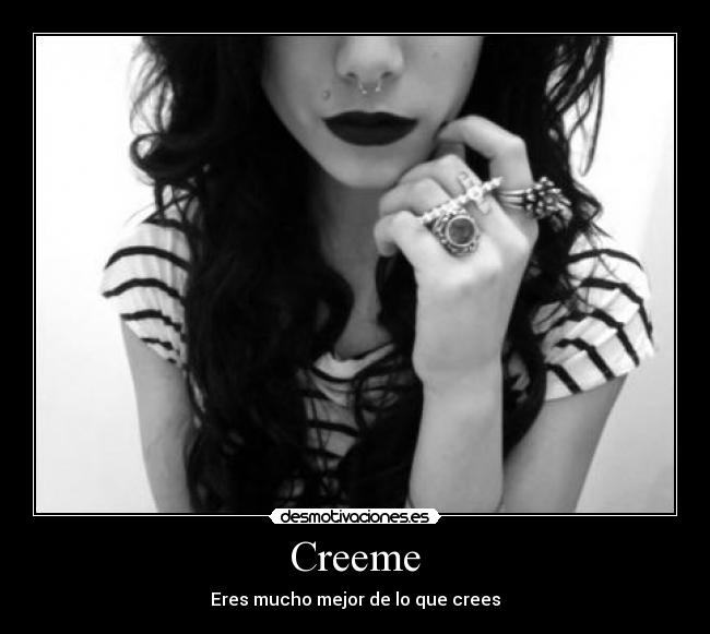 Creeme - Eres mucho mejor de lo que crees