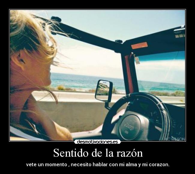 Sentido de la razón -