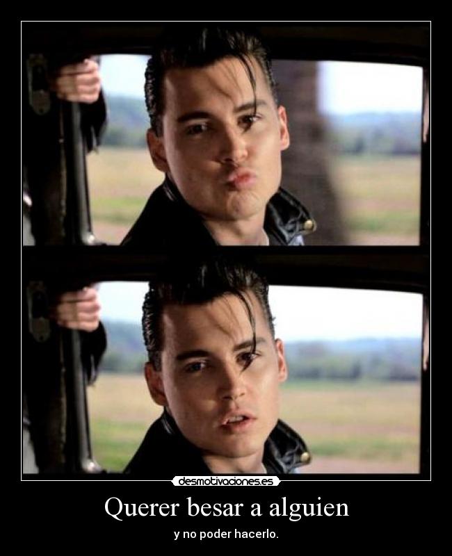 Querer besar a alguien -