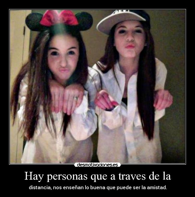 Hay personas que a traves de la -