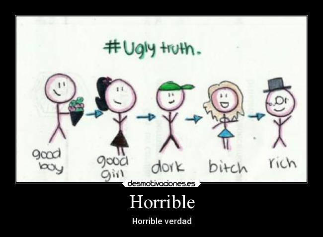 Horrible - Horrible verdad