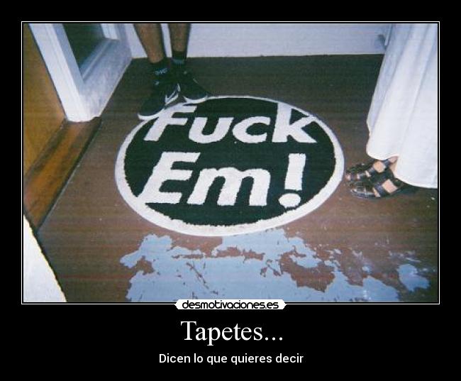 Tapetes... - 