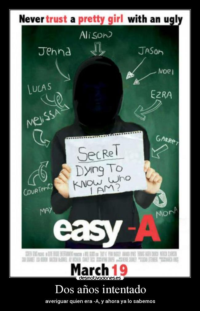 Dos años intentado -