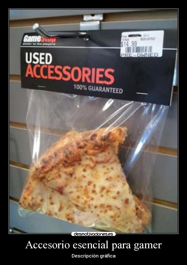 Accesorio esencial para gamer - Descripción gráfica