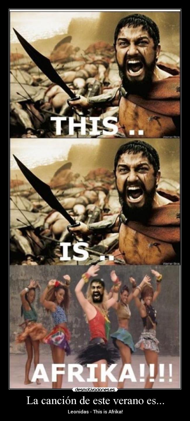 La canción de este verano es... - Leonidas - This is Afrika!
