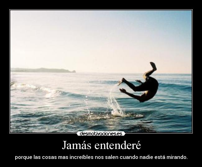 Jamás entenderé - 
