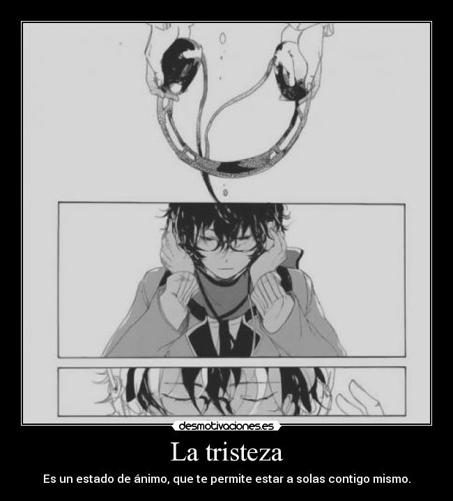 La tristeza -