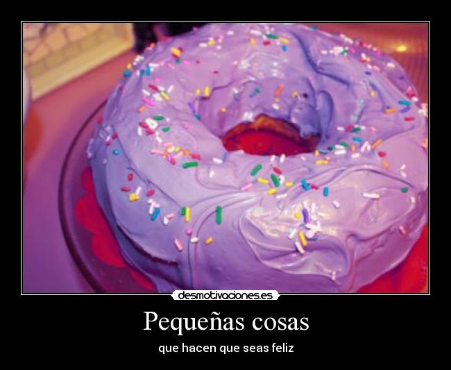 Pequeñas cosas -
