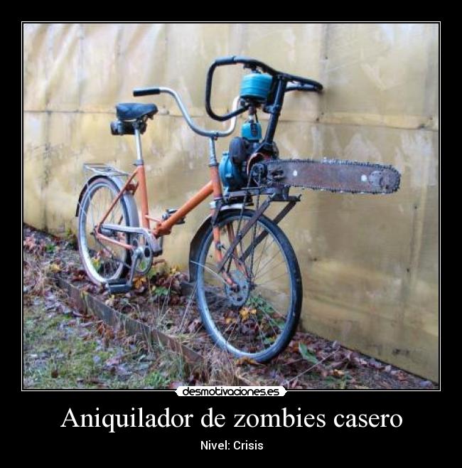 Aniquilador de zombies casero - 