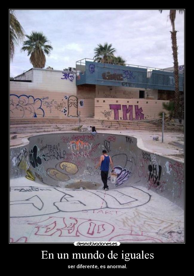En un mundo de iguales -