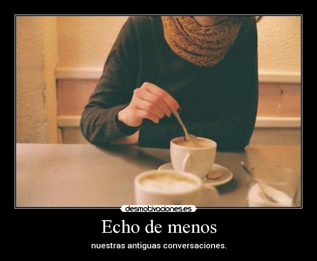 Echo de menos - 