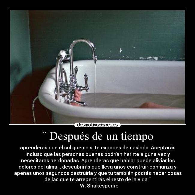 ¨ Después de un tiempo -