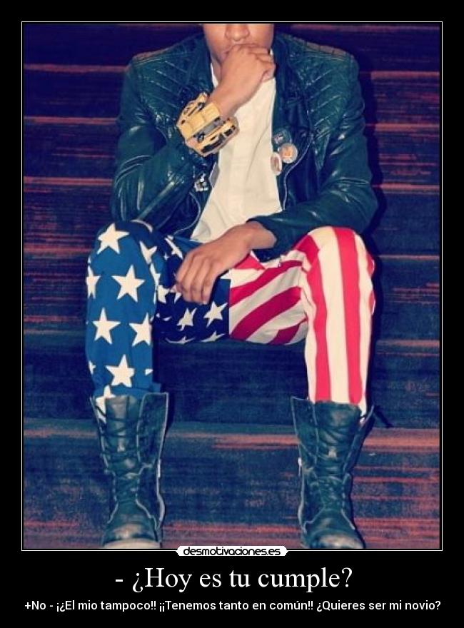 - ¿Hoy es tu cumple? - 