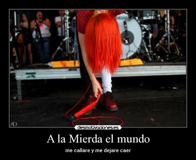 A la Mierda el mundo - 