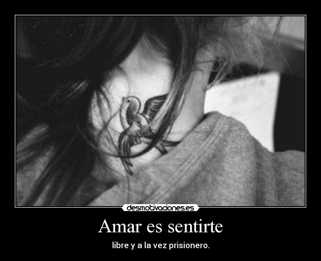 Amar es sentirte -