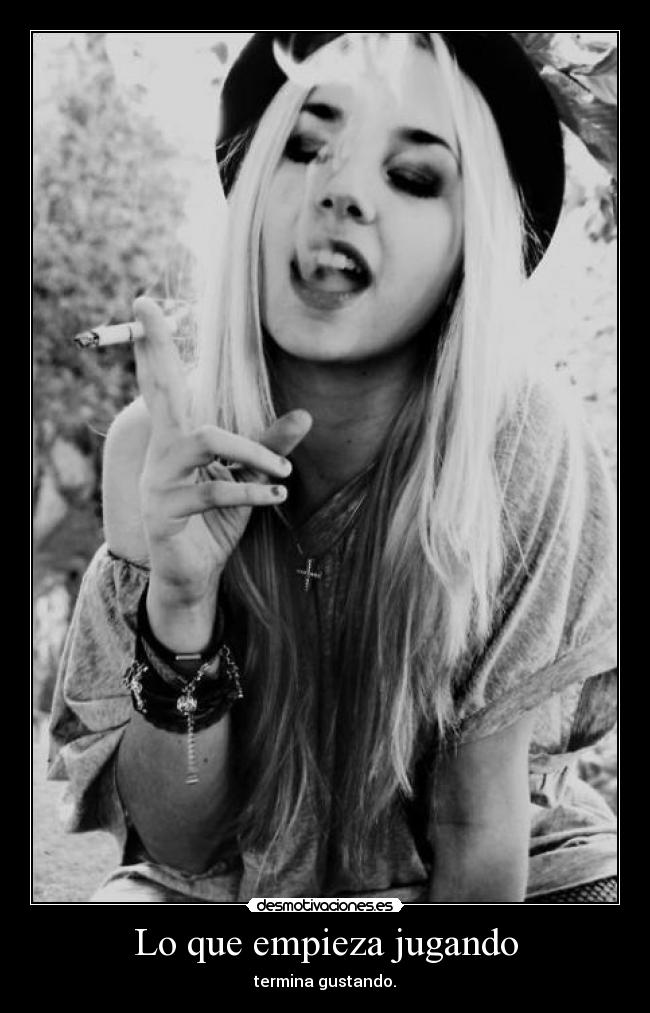 Lo que empieza jugando -