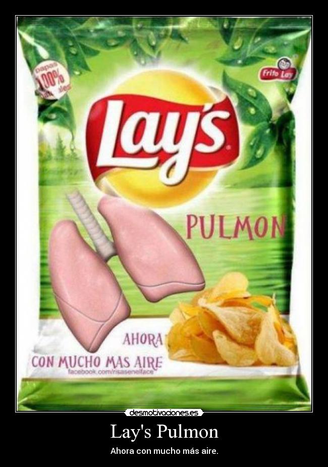 Lays Pulmon - Ahora con mucho más aire.