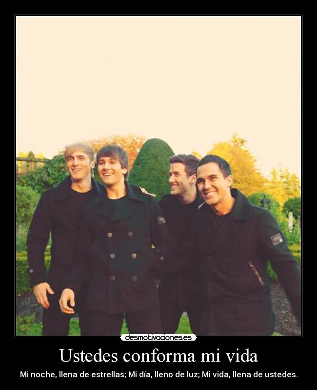 Ustedes conforma mi vida - 