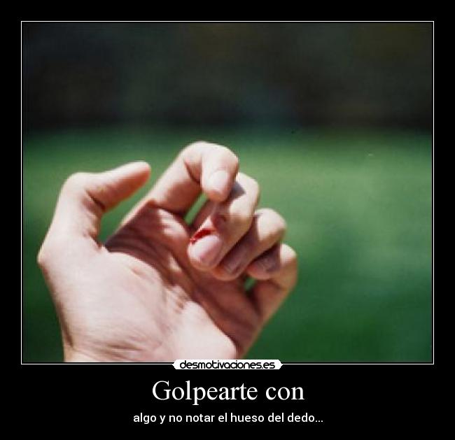 Golpearte con - 