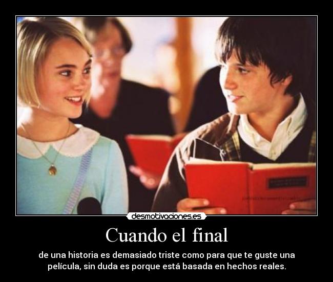 carteles terabithia pelicula hechos reales desmotivaciones