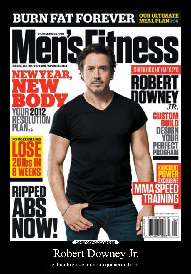 Robert Downey Jr. - ...el hombre que muchas quisieran tener...