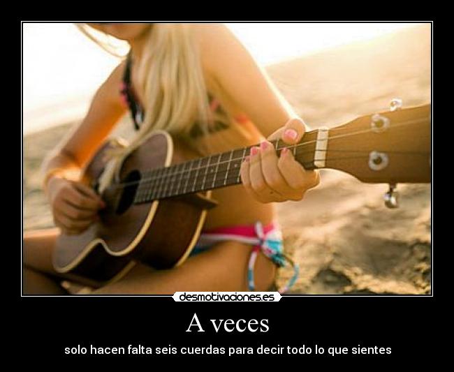 A veces -
